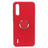 Nettech Xiaomi Mi A3 Lite Uyumlu Nano Ring Arka Koruma Kılıf (Kırmızı) NT81846