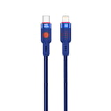 Nettech NTDC33 30W Plastik 100 Cm TypeC To Lightning Şarj ve Data Kablosu (Mavi) NT108301