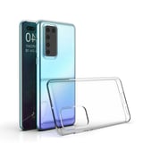 Nettech Huawei P40 Uyumlu Rarroz Seri Arka Koruma Kılıf (Şeffaf) NT80220