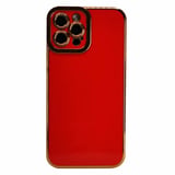Nettech Apple iPhone 12 Pro Max Uyumlu Lüx Soft Seri Arka Koruma Kılıf (Kırmızı) NT97122