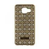 Nettech Samsung Galaxy A310 A3 2016 Uyumlu Arka Koruma Arka Koruma Kılıf (Gold) NT8586