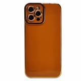Nettech Apple iPhone 12 Pro Max Uyumlu Lüx Soft Seri Arka Koruma Kılıf (Kahverengi) NT97119