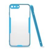 Nettech Apple iPhone 7 Plus Uyumlu Platin Seri Arka Koruma Kılıf (Mavi) NT85985