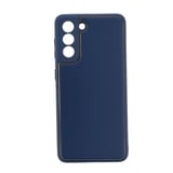 Nettech Samsung Galaxy S22 Plus Uyumlu Coco Leather Seri Arka Koruma Kılıf (Gri) NT99855
