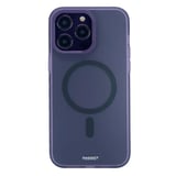 Nettech Apple iPhone 14 Pro Uyumlu Zırh Jmookit Magsafe Arka Koruma Kılıf (Mor) NT101233