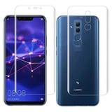 Exquıs Huawei Mate 20 Lite Uyumlu Ön ve Arka Koruma 360 Full Kaplama (Şeffaf) VR18443