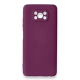 Nettech Xiaomi Poco X3 NFC Uyumlu Nano Arka Koruma Kılıf (Mürdüm) NT87720