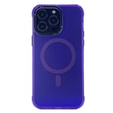 Nettech Apple iPhone 14 Pro Uyumlu Mikallen Magsafe Seri Arka Koruma Kılıf (Mor) NT101618