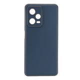 Nettech Xiaomi Redmi Note 12 Pro 4G Uyumlu Coco Leather Seri Arka Koruma Kılıf (Gri) NT99949