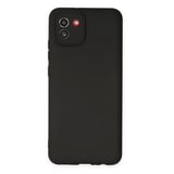 Nettech Samsung Galaxy A03 Uyumlu Nano Arka Koruma Kılıf (Siyah) NT94079