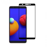 Nettech Samsung Galaxy A01 Core Uyumlu Ön Koruma Mat Seramik Nano Ekran Koruyucu (Siyah) NT88574