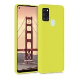Nettech Samsung Galaxy A21S Uyumlu Nano Arka Koruma Kılıf (Sarı) NT82647