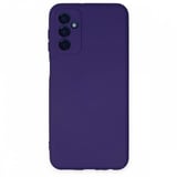 Nettech Samsung Galaxy A04S Uyumlu Lansman Seri Arka Koruma Kılıf (Derin Mor) NT100057