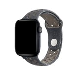 Nettech Apple Watch Seri 40/38 mm Uyumlu Silikon Kordon (Siyah) NT110245