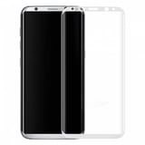 Helt Samsung Galaxy G950 S8 Uyumlu 3D SuperGlass Full Cam Koruyucu (Beyaz) VR9534