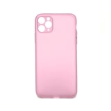Nettech Apple iPhone 12 Pro Uyumlu Ultra Slim Arka Koruma Kılıf (Pembe) NT87886