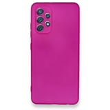 Nettech Samsung Galaxy A72 Uyumlu Nano Arka Koruma Kılıf (Mor) NT87330