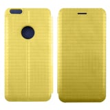 Totu Apple iPhone 6S Plus Uyumlu Cüzdan Kapaklı Kılıf (Gold) VR8493