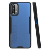 Nettech Xiaomi Poco M3 Uyumlu Platin Seri Arka Koruma Kılıf (Siyah) NT86517