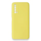 Nettech Huawei P Smart 2021 Uyumlu Nano Arka Koruma Kılıf (Sarı) NT87491