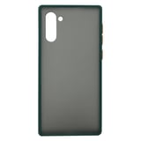 Nettech Samsung Galaxy Note 10 Uyumlu Montreal Seri Arka Koruma Kılıf (Yeşil) NT91326