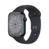 Apple Watch Series 8  Alüminyum  45mm  GPS  Gece yarısı