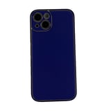Nettech Apple iPhone 14 Uyumlu Coco Leather Seri Arka Koruma Kılıf (Derin Mor) NT99775