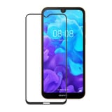 Nettech Huawei Y5 2019 Uyumlu 5D Glas Full Cam Koruyucu (Siyah) VR17225