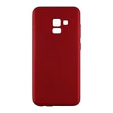 Nettech Samsung Galaxy A5 2018 Uyumlu Suide Arka Koruma Kılıf (Bordo) VR9649
