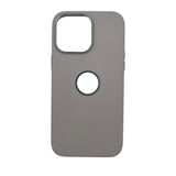 Nettech Apple iPhone 14 Pro Max Uyumlu NTN020 Arka Koruma Kılıf (Gri) NT106485