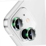Nettech Apple iPhone 11 Pro Uyumlu Diamond Taşlı Model Kamera Cam Koruyucu (Yeşil) NT98914