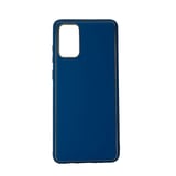 Nettech Samsung Galaxy S20 Ultra Uyumlu Coco Leather Seri Arka Koruma Kılıf (Lacivert) NT99827