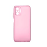 Nettech Xiaomi Redmi Note 10 Pro 4G Uyumlu Ultra Slim Arka Koruma Kılıf (Pembe) NT87928