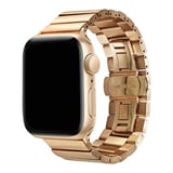 Nettech Apple Watch Ultra 49 mm Uyumlu Metal Kordon (Rose Gold) NT110271
