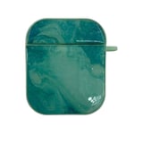 Nettech Apple Airpods 2.Nesil Uyumlu Simli İpli Arka Koruma Kılıf (Yeşil) NT110055