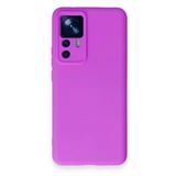 Nettech Xiaomi Mi 12T Pro Uyumlu Lansman Seri Arka Koruma Kılıf (Mor) NT100099
