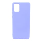 Nettech Samsung Galaxy A71 Uyumlu Nano Arka Koruma Kılıf (Lila) NT80470