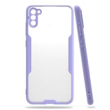 Nettech Samsung Galaxy A11 Uyumlu Platin Seri Arka Koruma Kılıf (Lila) NT86598