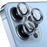 Nettech Apple iPhone 13 Pro Uyumlu Alüminyum Seri Kamera Cam Koruyucu (Mavi) NT103541