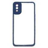 Nettech Samsung Galaxy A10S Uyumlu Güçlü Kamera Koruma Arka Koruma Kılıf (Lacivert) NT92073