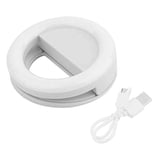 Rgb Led AL20 Led Mandallı Telefon Üstü Aydınlatma Lamba (Beyaz) NT83823