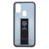 Nettech Samsung Galaxy M21 Uyumlu MicroCase Mıknatıs Yüzüklü Arka Koruma Kılıf (Lila) NT87026