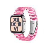 Nettech Apple Watch Series 41 mm Uyumlu Kasa Korumalı Kordon (Mor) NT110282