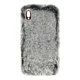 Nettech Huawei P20 Lite Uyumlu Peluş Arka Koruma Kılıf (Siyah) VR12890
