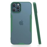 Nettech Apple iPhone 12 Pro Uyumlu Platin Seri Arka Koruma Kılıf (Yeşil) NT86298