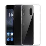 Nettech Nokia 5 Uyumlu Şeffaf Seri Arka Koruma Kılıf (Şeffaf) VR6332