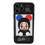 Nettech Apple iPhone 12 Pro Uyumlu Three D Case Seri Arka Koruma Kılıf (Siyah) NT95089