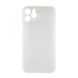 Nettech Apple iPhone 11 Pro Uyumlu Karbon Seri Arka Koruma Kılıf (Şeffaf) VR20155