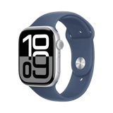Apple Watch Series 10  Alüminyum  46mm  GPS + Cellular  Gümüş