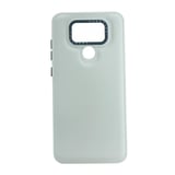 Nettech Xiaomi Redmi Note 9 Uyumlu Casetify Buff Seri Arka Koruma Kılıf (Beyaz) NT99275